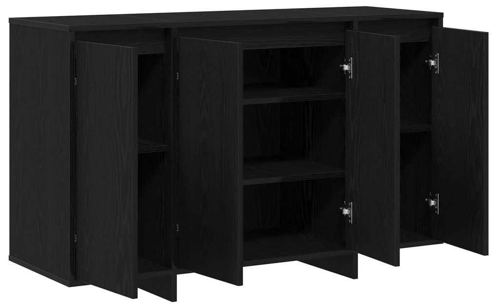 Aparador de Carvalho Preto Carvalho preto Madeira 120 x 41 x 75 cm