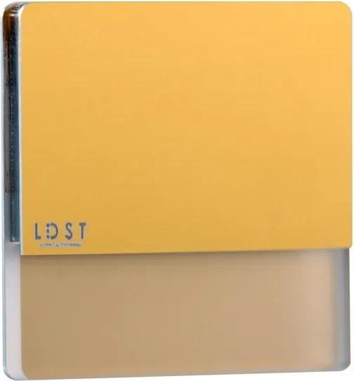 LDST DA-01-SZ-BC5 - Luz de escadas LED DAISY 5xLED/1,2W/230V dourado 3500K