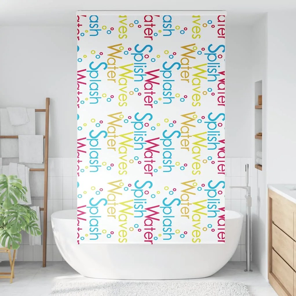 Rolo de Duche Estores com 120x240 cm Largura Tecido 116 cm