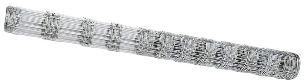Cerca de Campo 1,4x25 m Aço Galvanizado