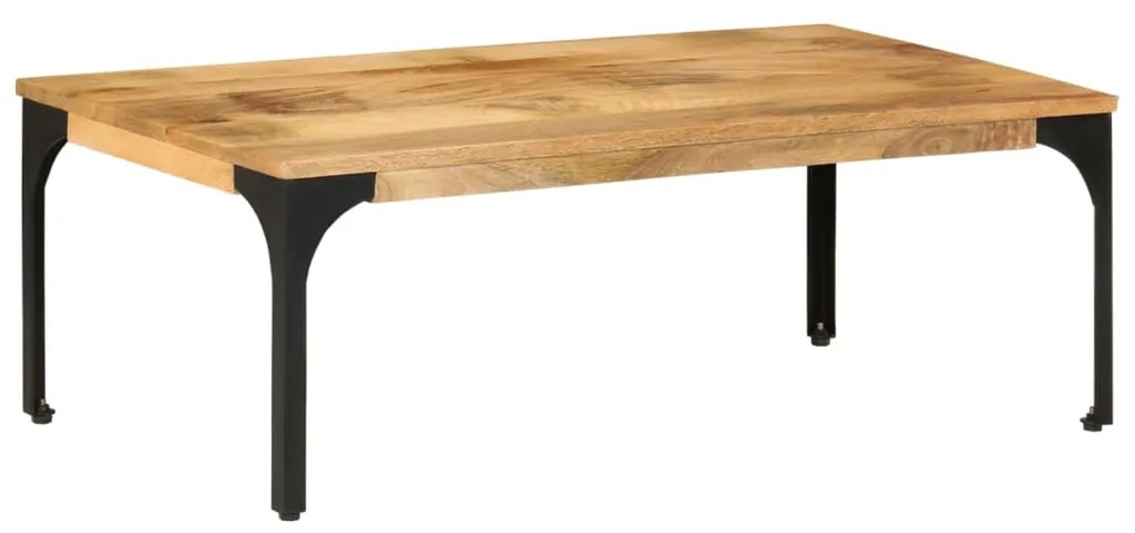 Mesa de centro 100x55x35 cm madeira de mangueira maciça