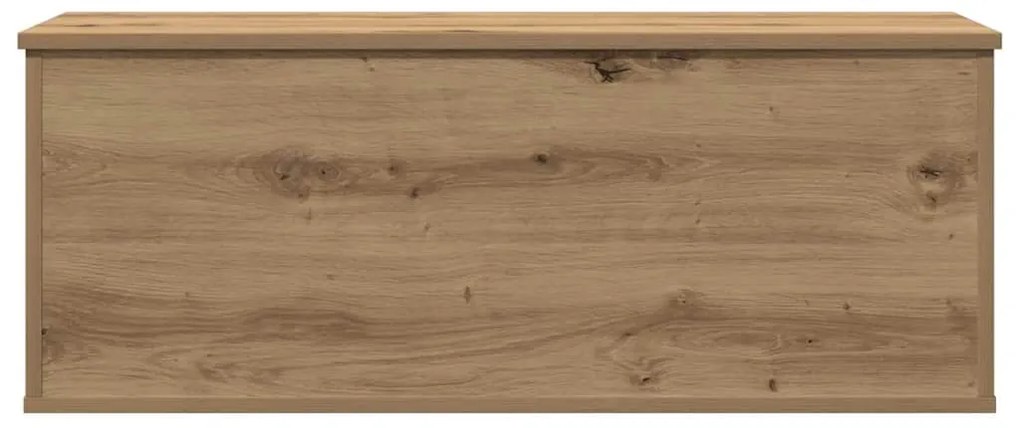 Caixa de Armazenamento vidaXL Carvalho Artisan 90x35x35 cm Madeira de