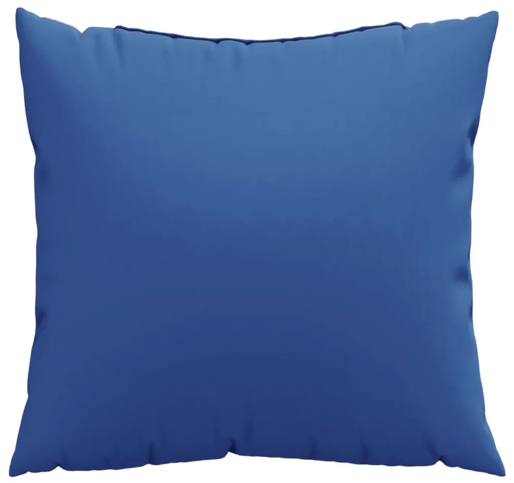 Almofadas de sofá 4 pcs 50x50 cm tecido azul