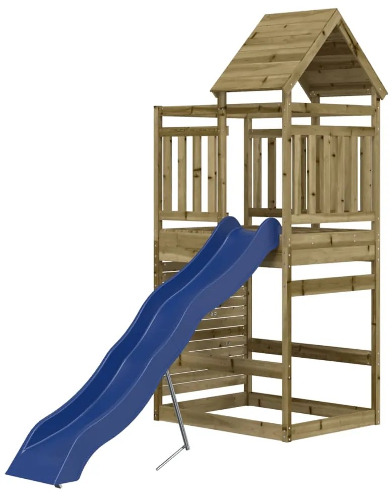 Conjunto de brincar para exterior madeira de pinho impregnada