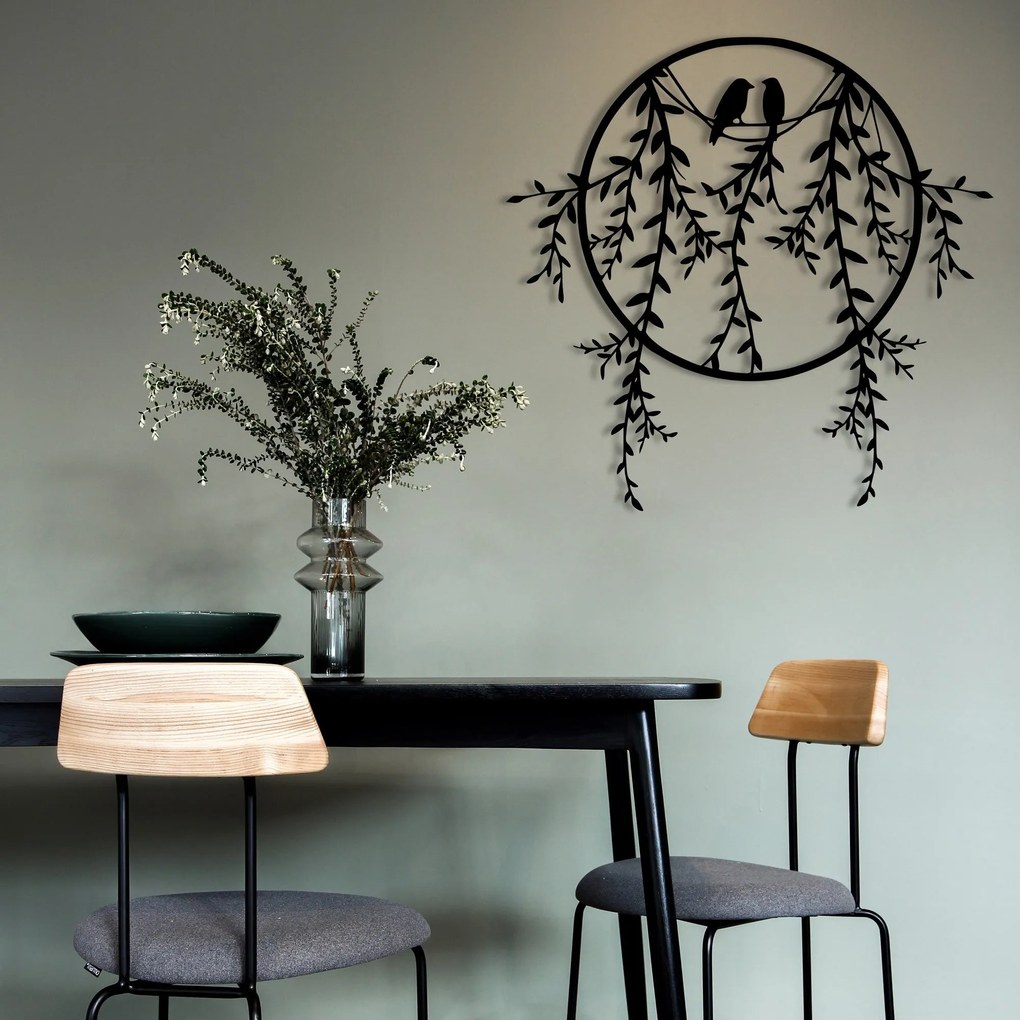 Acessório Decorativo de Parede Sirayet – Preto – 45 x 44 cm