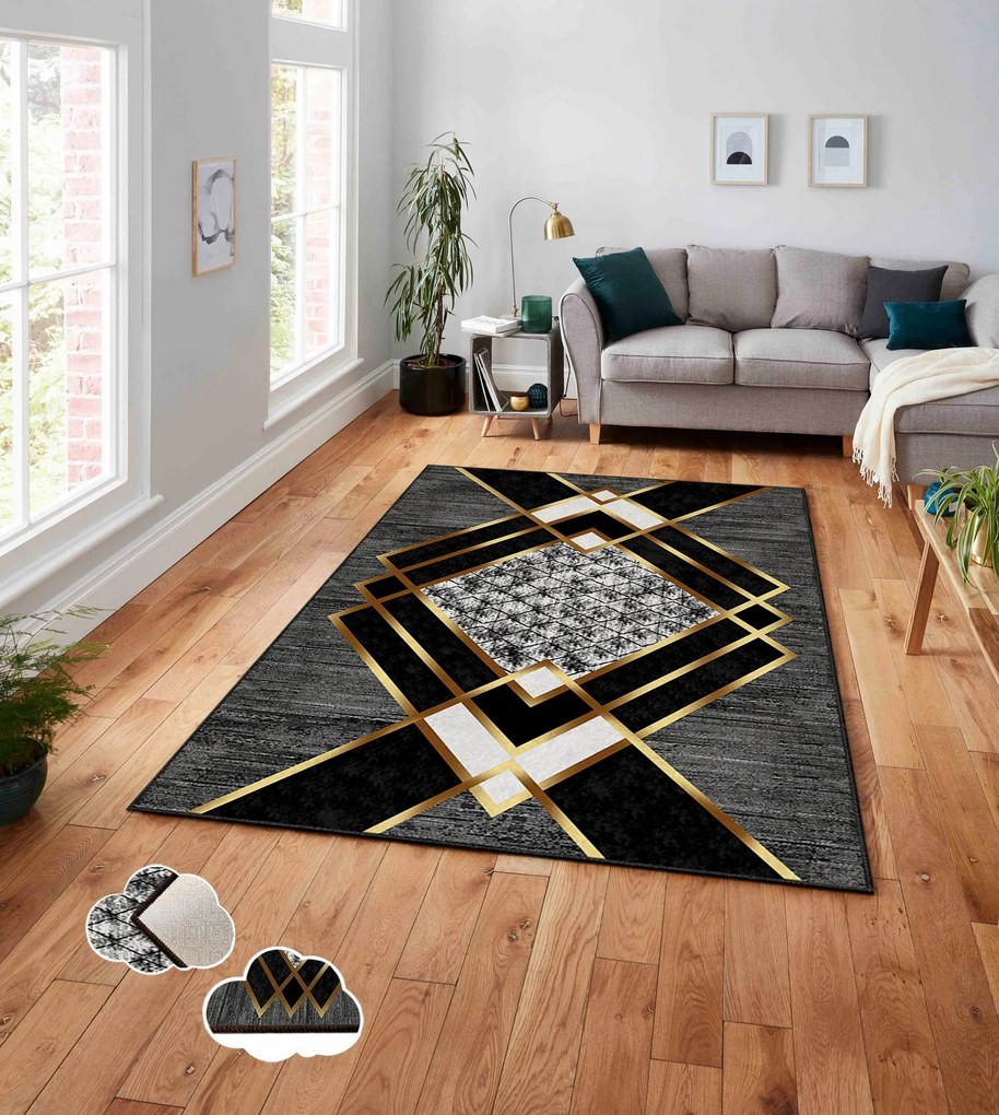 Carpete Asr Crpt-139 – Multicolor – 160x230 cm | Tribo Home