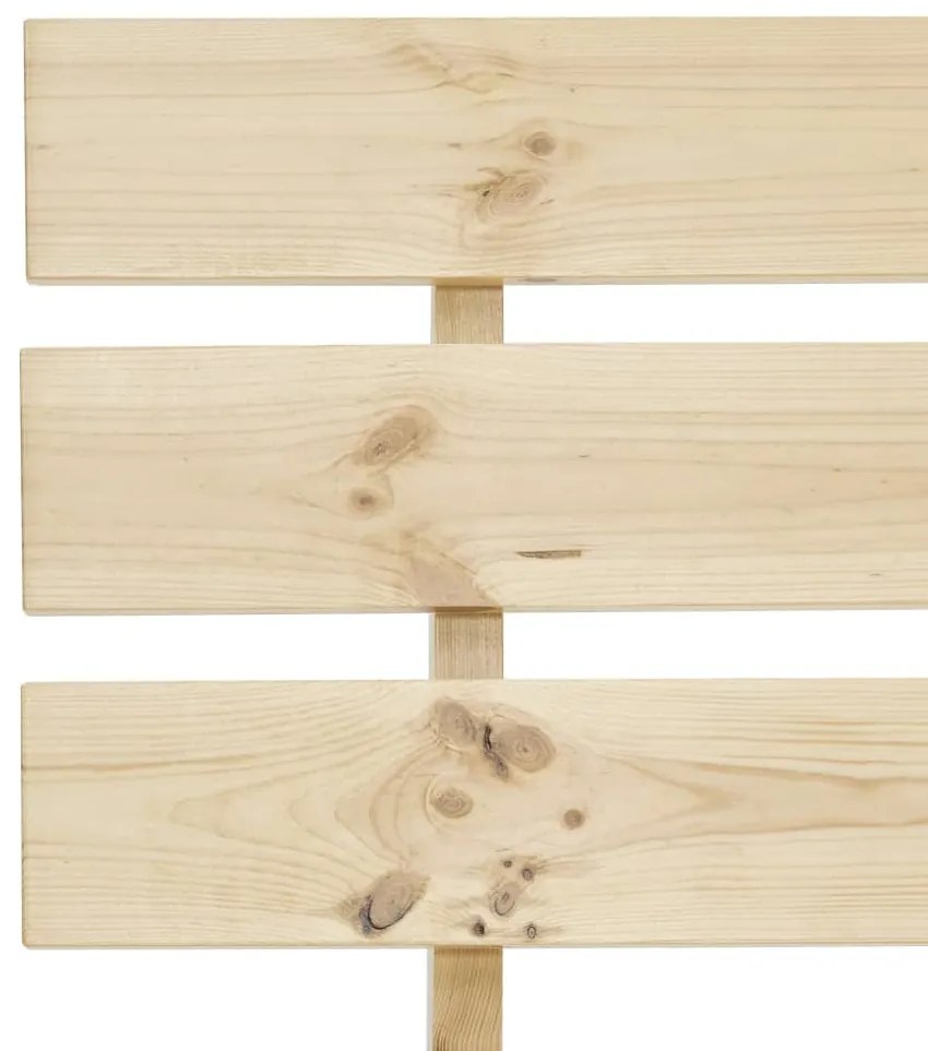 Estrutura de cama 90x200 cm pinho maciço