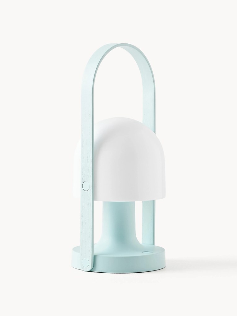 Candeeiro de mesa LED portátil e regulável Followme, com abajur regulável