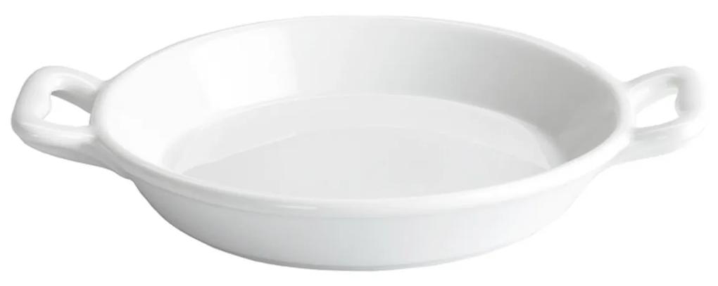 Paella Porcelana Degustacion Branco 17X13X3cm