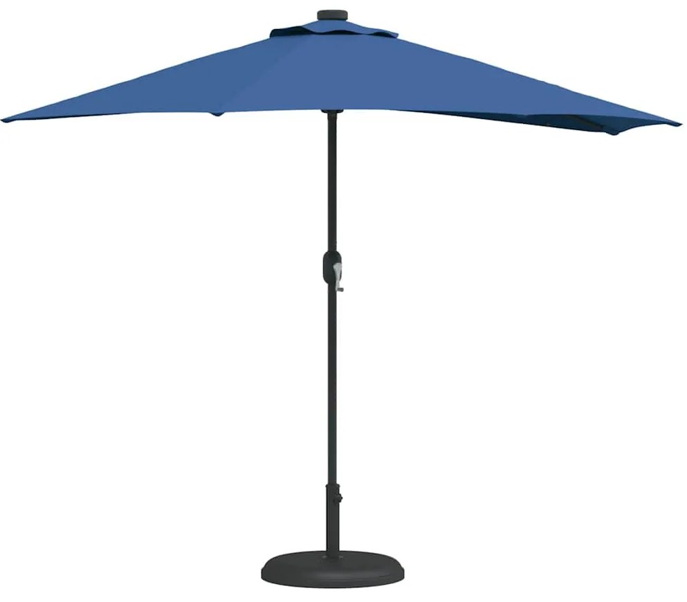 Guarda-sol de Jardim Azul Azur 294 x 150 x 224 cm tecido