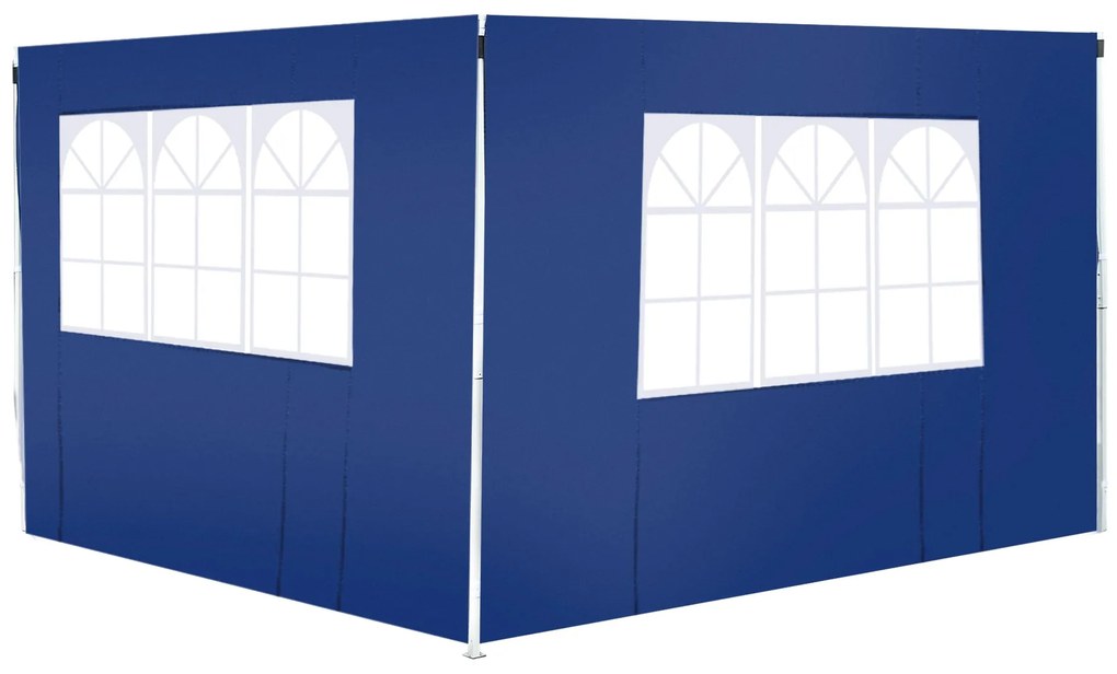 2 Paredes Laterais para Tenda 3x2 m Parede Lateral de Tecido Oxford co