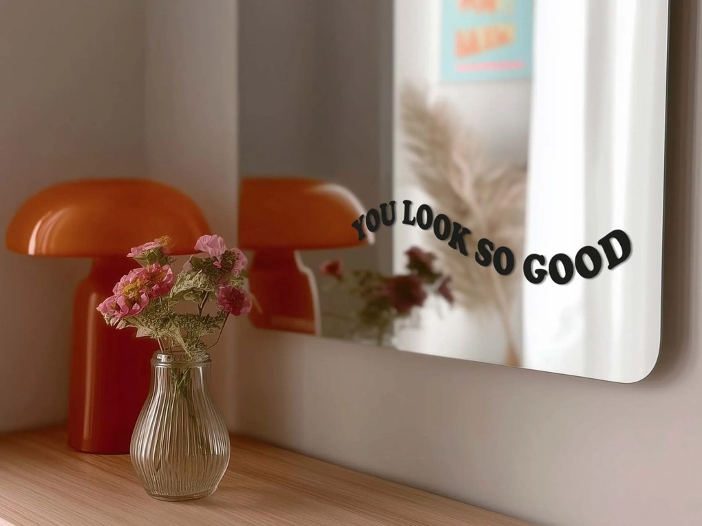 Autocolante para espelho S11 – You look so good