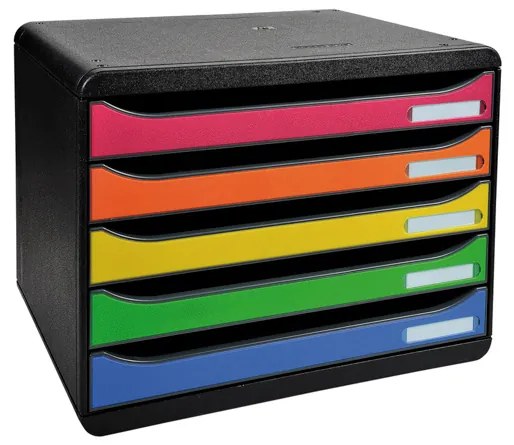 Arquivador Modelar EXAC.5CAJON Big Apa Preto Color