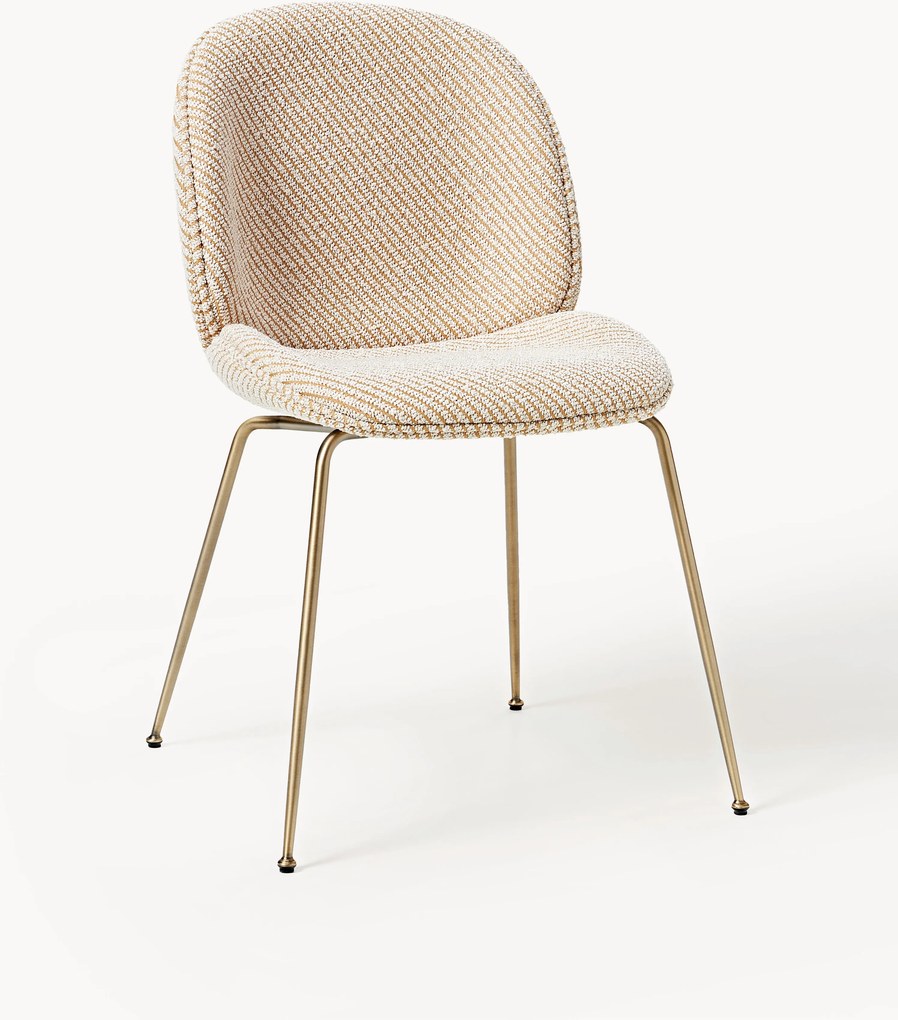 WESTWING x GUBI, Cadeira de jantar estofada Beetle by Delia Lachance