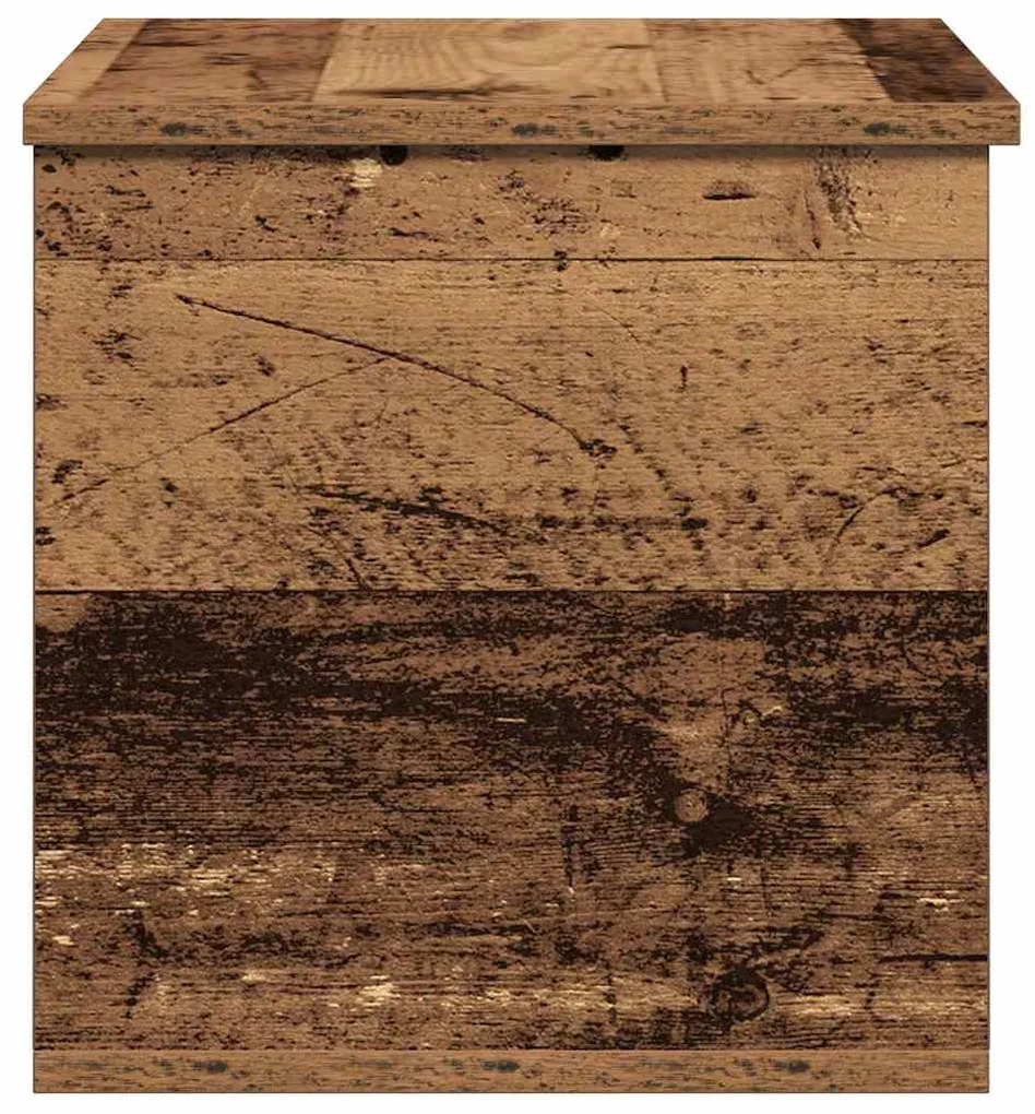 Caixa de Armazenamento vidaXL em Madeira Recycled 60x35x35 cm