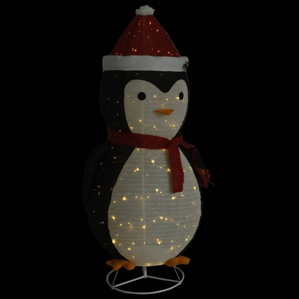 Pinguim de Natal Decorativo com Luzes LED de 180 cm - Interior e Exter