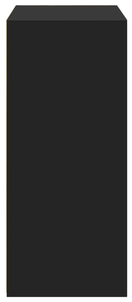 Aparador 70x41x93 cm derivados de madeira preto
