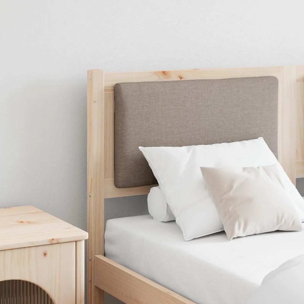 vidaXL Cabeceira Outros Castanho 140 cm Madeira de pinho maciça