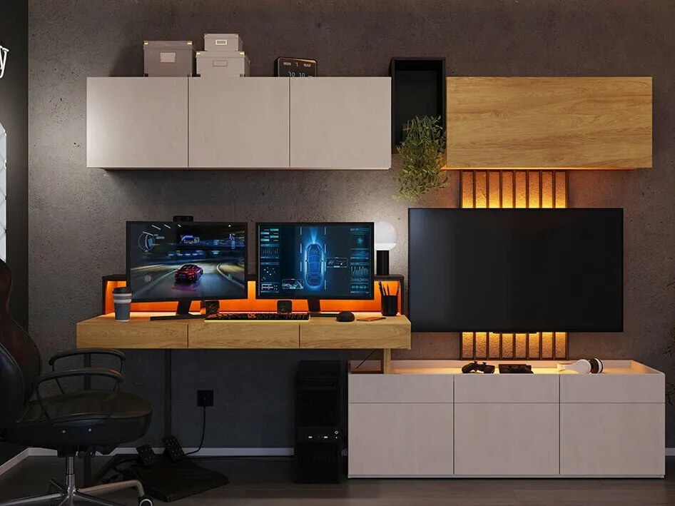 Conjunto de mobiliário Orlbale 146