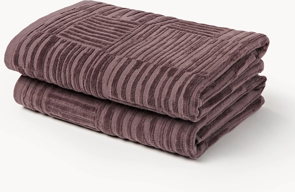 Toalha em veludo Petra, vários tamanhos