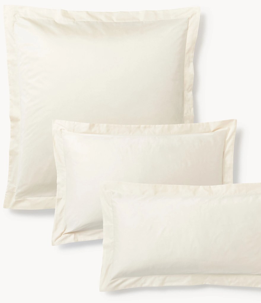 Fronha de almofada em cetim de algodão Premium