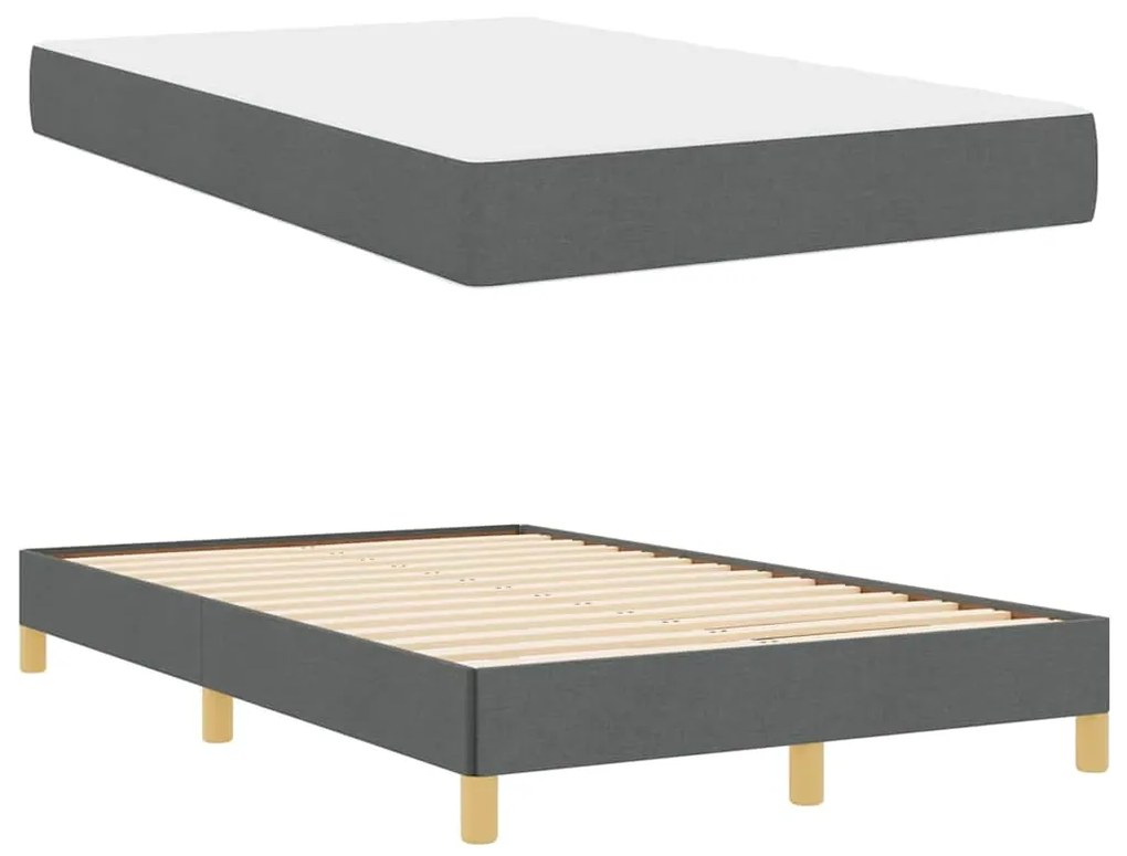 Cama Box Taupe, Marrom 120 x 190 cm
