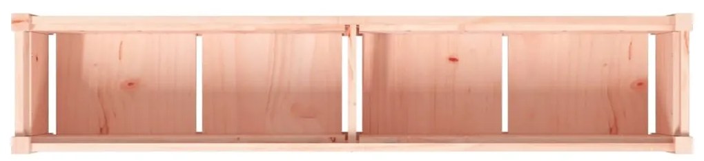 Vaso/floreira de jardim 150x31x31 cm madeira de douglas maciça