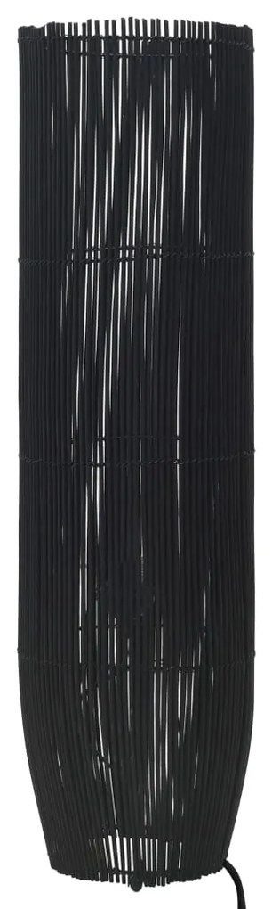 vidaXL Candeeiro de pé 52 cm E27 salgueiro preto