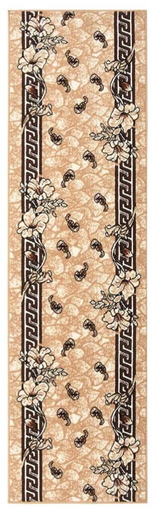 vidaXL Passadeira 60x250 cm polipropileno bege