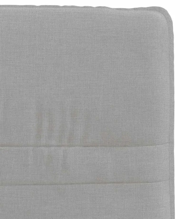Cadeiras de jantar 6 pcs tecido cinza nuvem