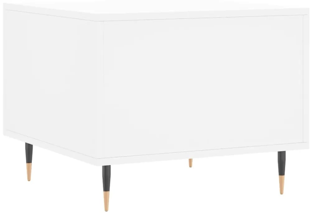 Mesa de centro 50x50x40 cm derivados de madeira branco