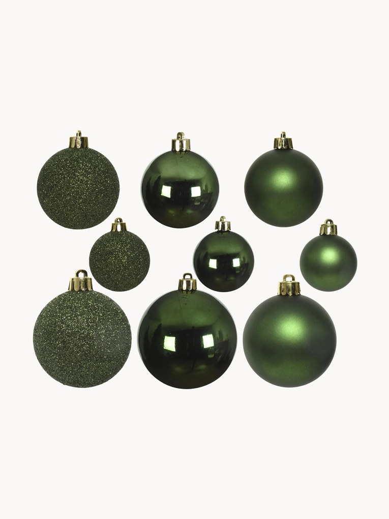 Shatterproof Christmas Balls Mona, Set of 30