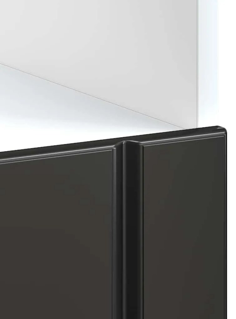 Armário Forno Lucca derivados de madeira preto