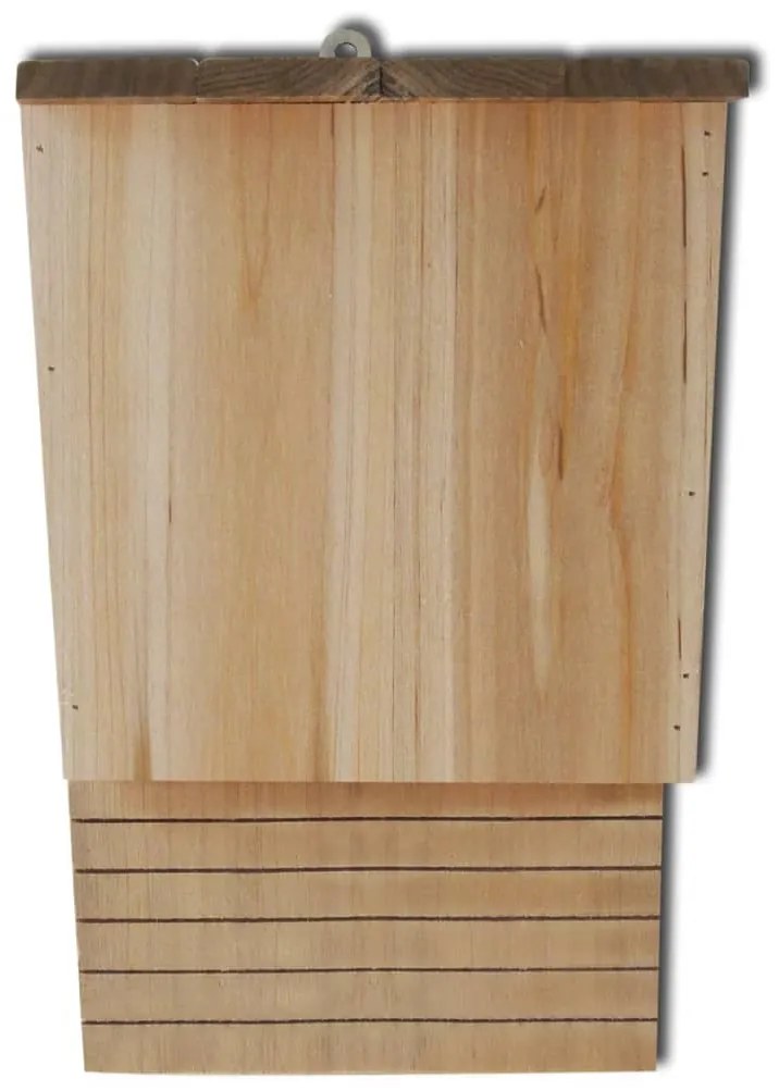 Conjunto de 2 casas de morcegos 22 x 12 x 34 cm