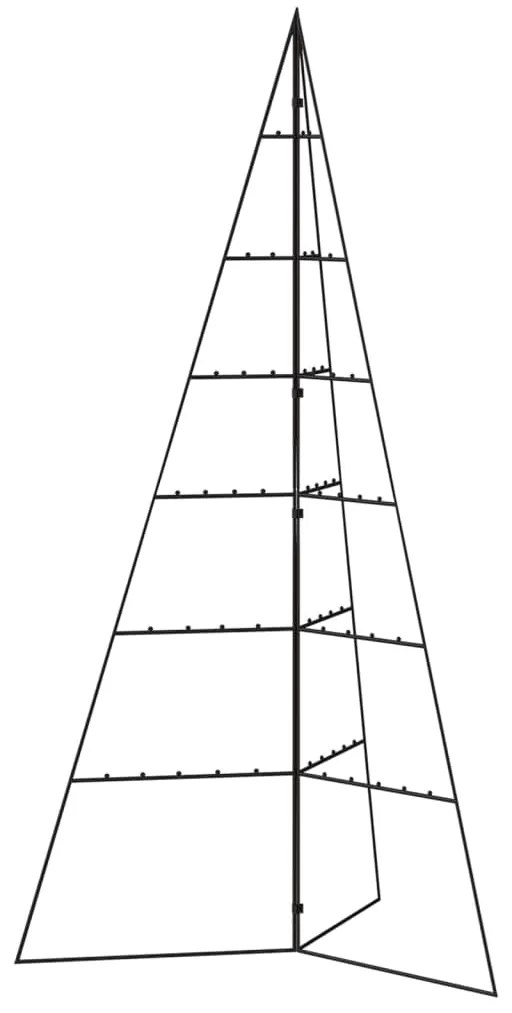 Árvore de Natal Piramide para Decoração em Metal - 140 cm