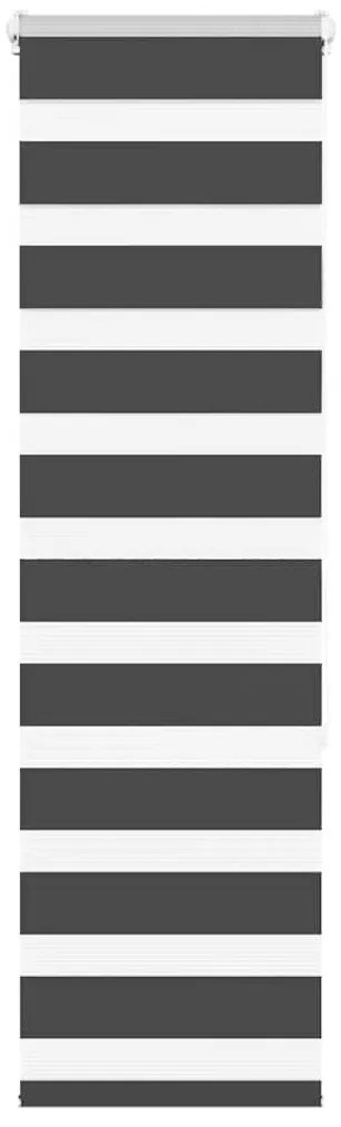 Cortina de zebra 50x150 cm largura do tecido 45,9 cm poliéster