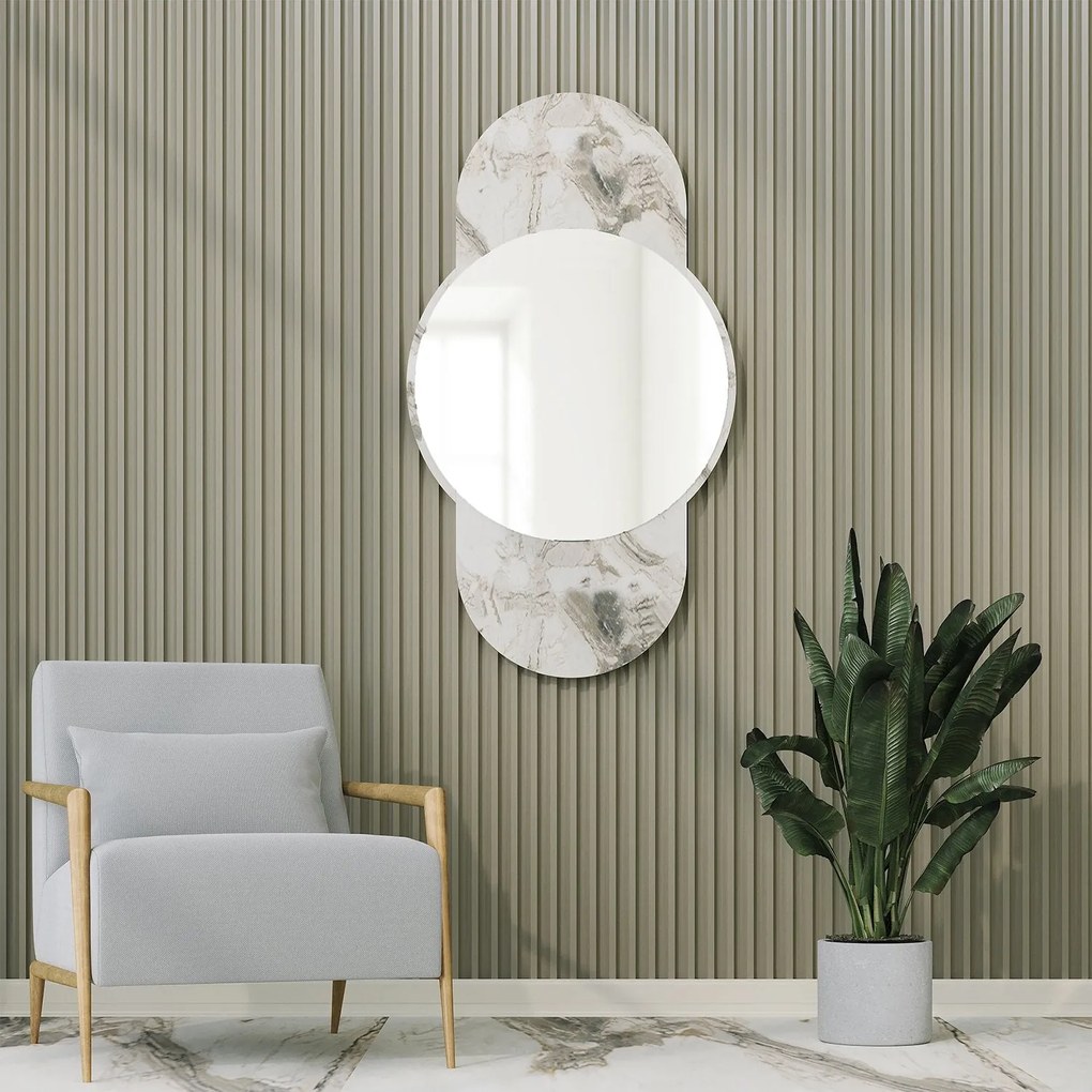 Espelho Time – Mármore – 60x106 cm