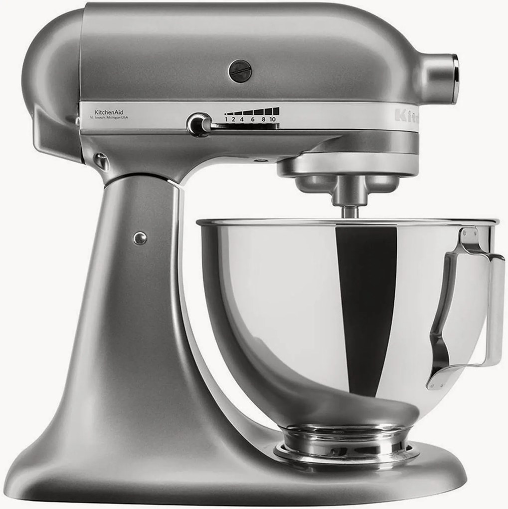 Batedeira com cabeça inclinável Artisan, 4,3 L, conjunto de 6