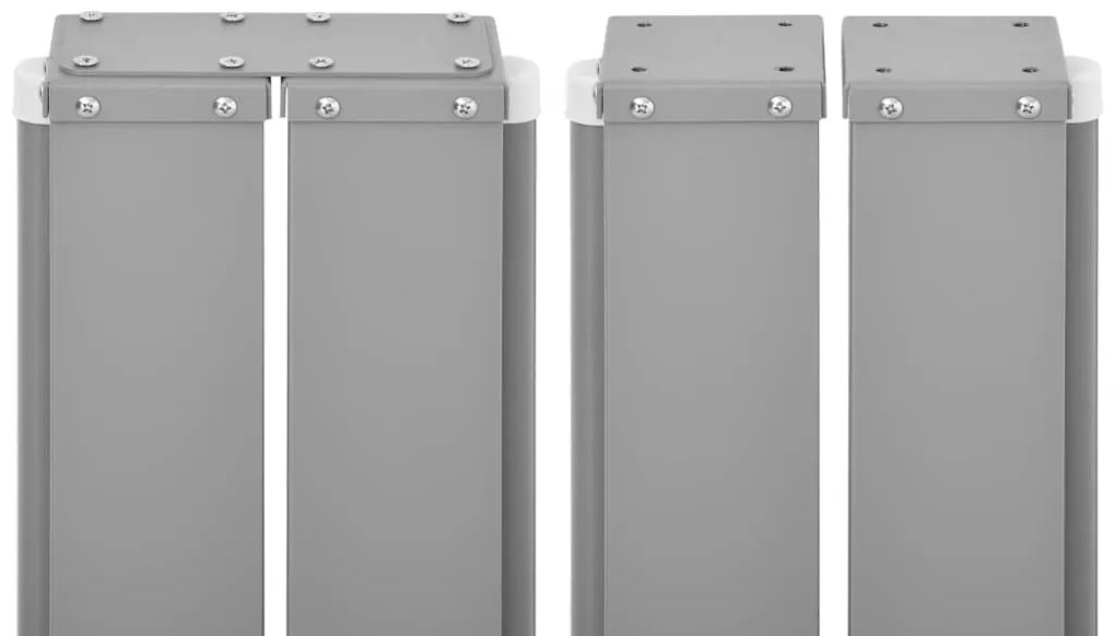 Toldo lateral retrátil para pátio 140x1200 cm antracite