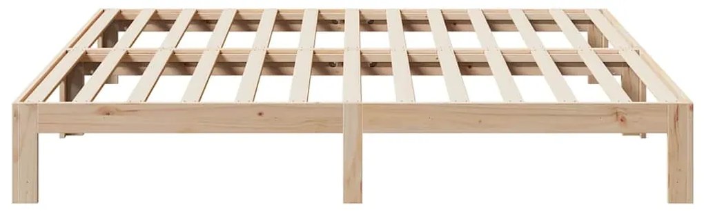 Cama sem colchão 180x200 cm madeira de pinho maciça