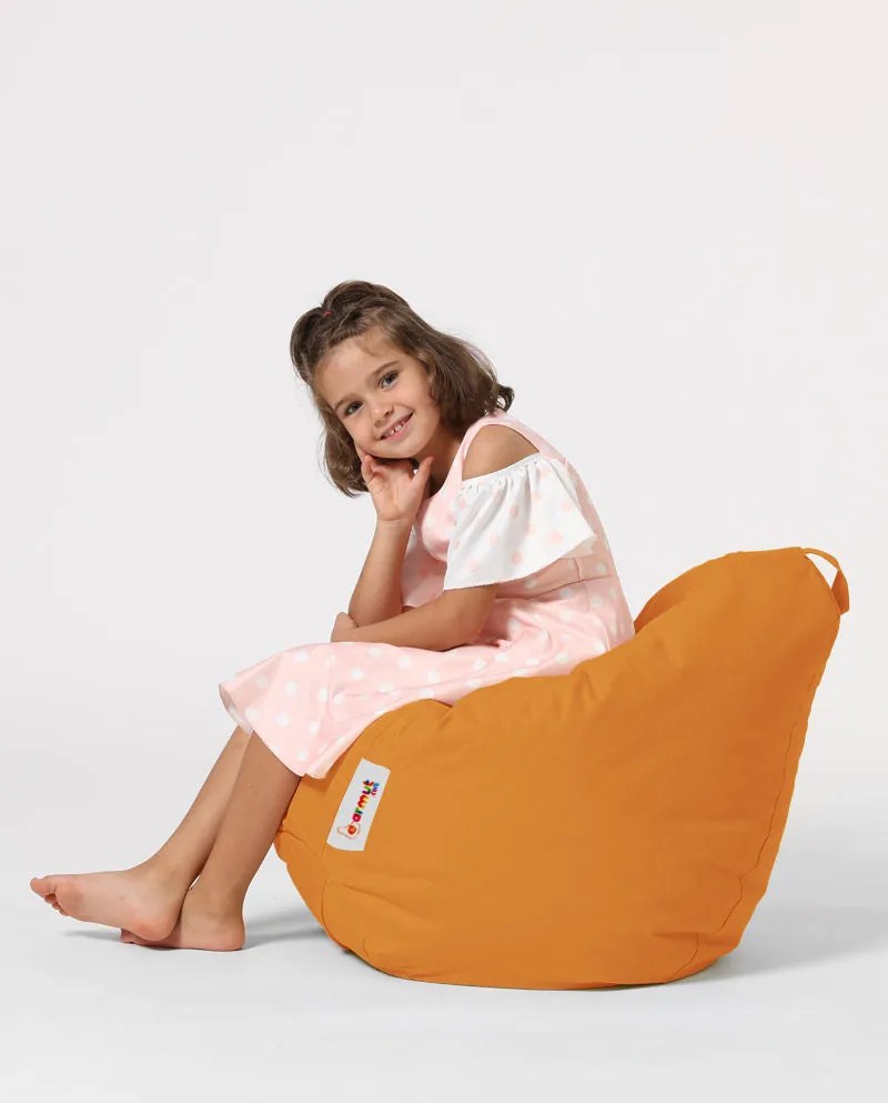 Puff de Jardim Premium Kids – Laranja – 60x60x25 cm | Tribo Home