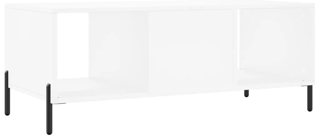Mesa de centro 102x50x40 cm madeira processada branco