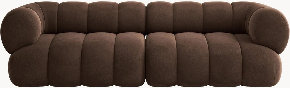 Sofá de veludo Koge (3 lugares), L 240 cm