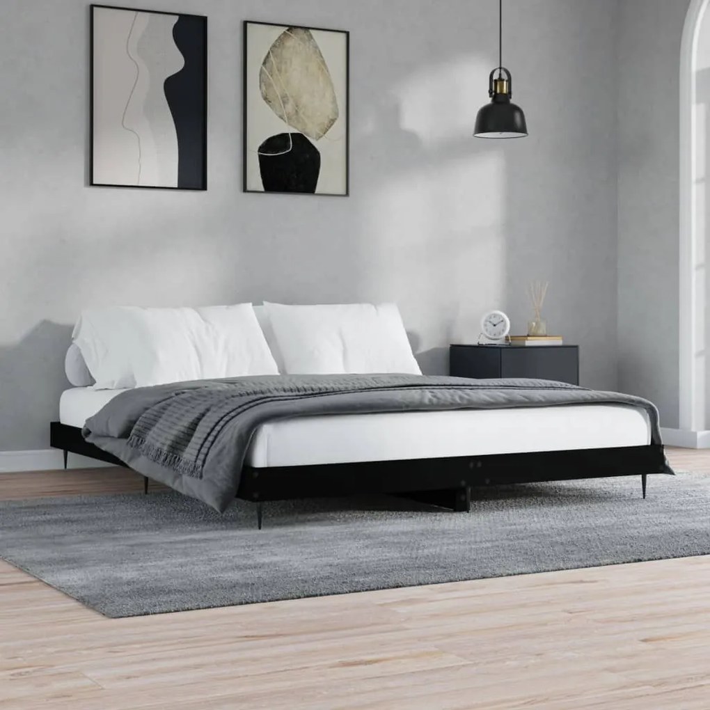 Estrutura de cama sem colchão 180x200 cm derivados de madeira