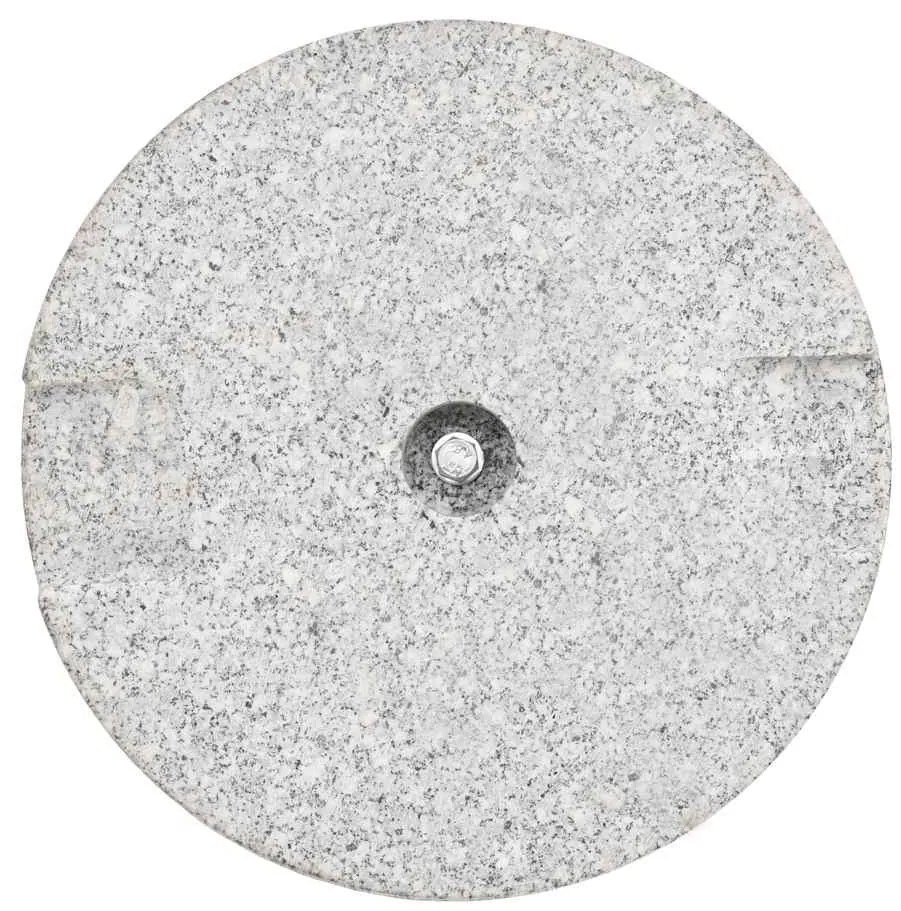 Base para guarda-sol em granito redonda 20 kg