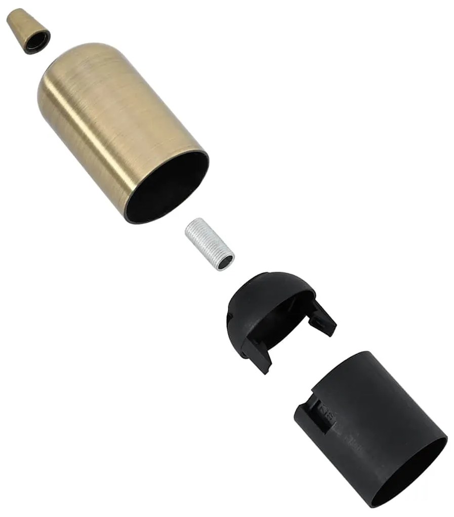 Casquilhos de lâmpadas 2 pcs Bronze E27