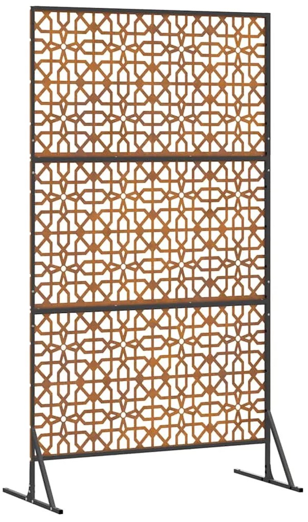 Tela de Privacidade 100x50x180 cm em Aço Envelhecido