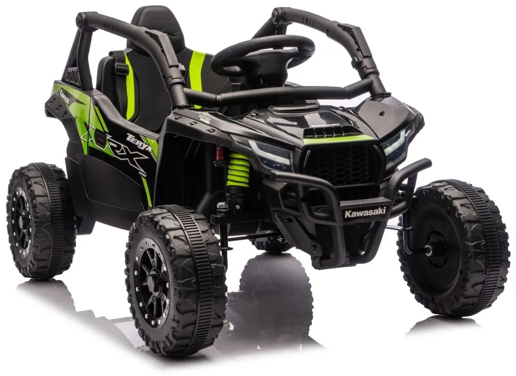 Buggy elétrico para Crianças Kawasaki 24V 4x4 TERYX KRX1000 Preto
