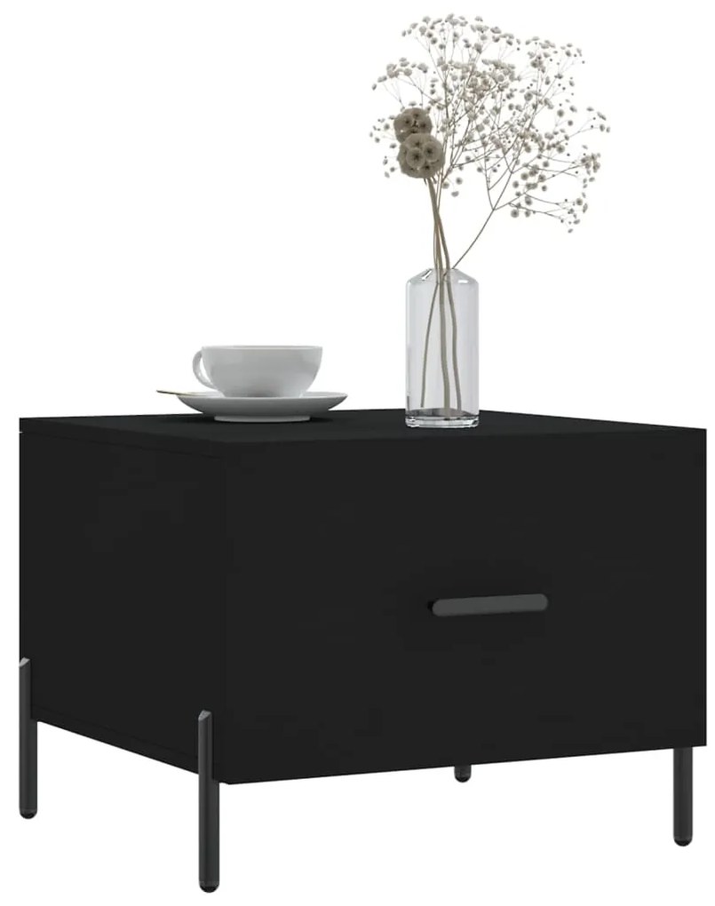 Mesa de centro 50x50x40 cm derivados de madeira preto