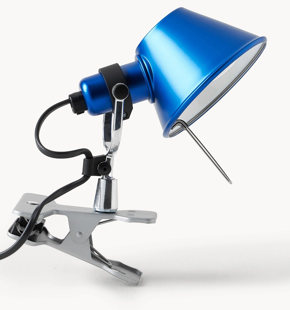 Candeeiro de secretária pequeno com fixação Tolomeo Micro Pinza